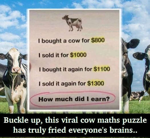 How to Solve the Viral Cow Math Puzzle: A Step-by-Step Guide to Understanding Your Profit