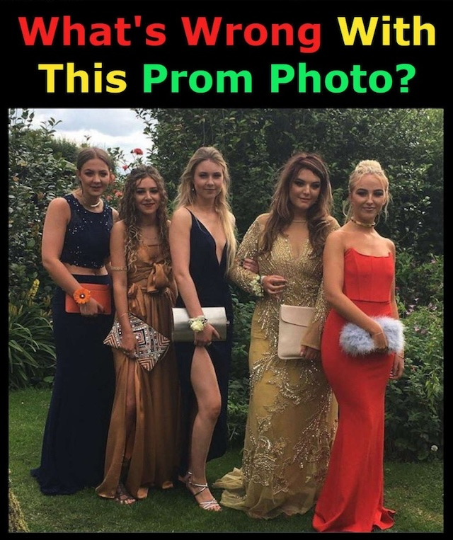 Can You Spot What’s Wrong with This Prom Photo? A Fun Puzzle with a Quirky Twist