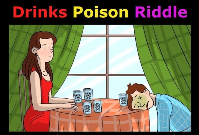 The Drinks Poison Riddle: A Test of Logical Thinking