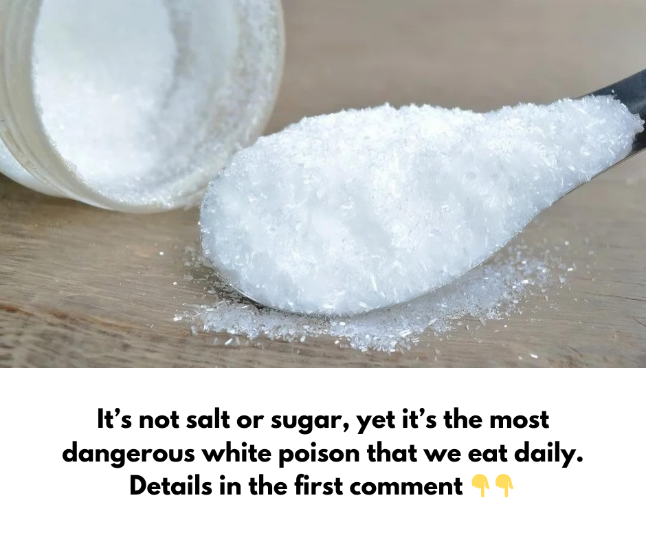 It’s not salt or sugar, yet it’s the most dangerous white ᴘᴏɪsᴏɴ that we eat daily