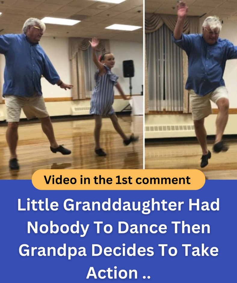 Granddaughter Left Without a Dance Partner Until Grandpa Steps In with a Heartwarming Move