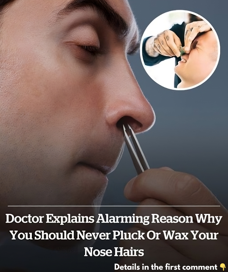 Doctor reveals the terrifying reason why you should never pluck or wax your nose hair