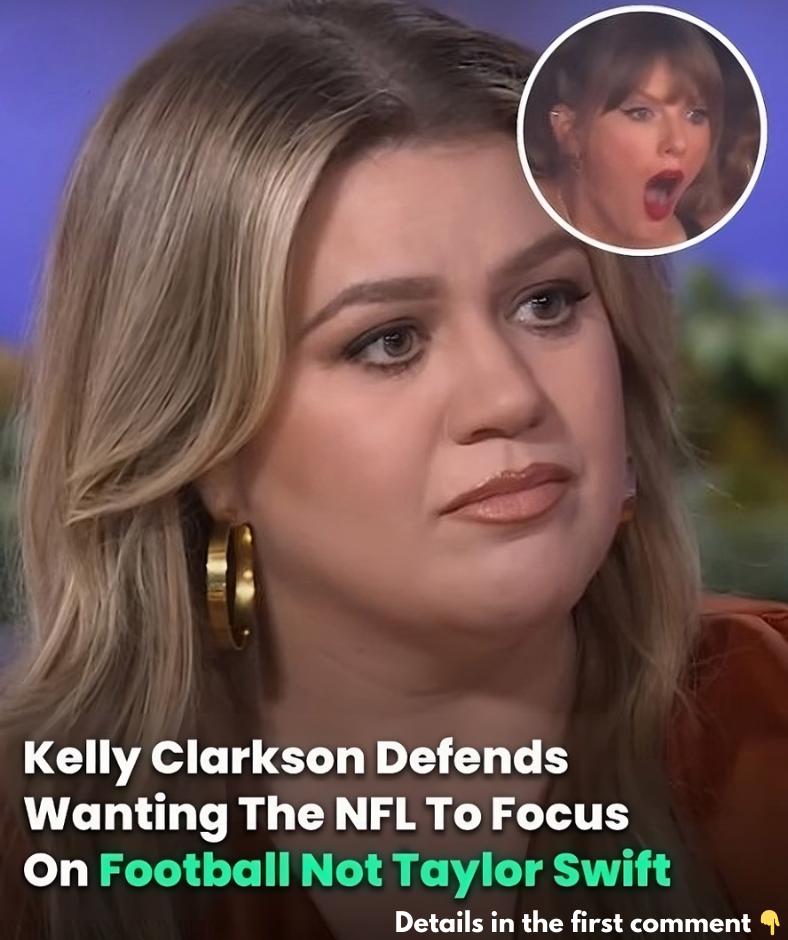 Kelly Clarkson Defends Saying She Wants The NFL To Focus More On Football Than Taylor Swift