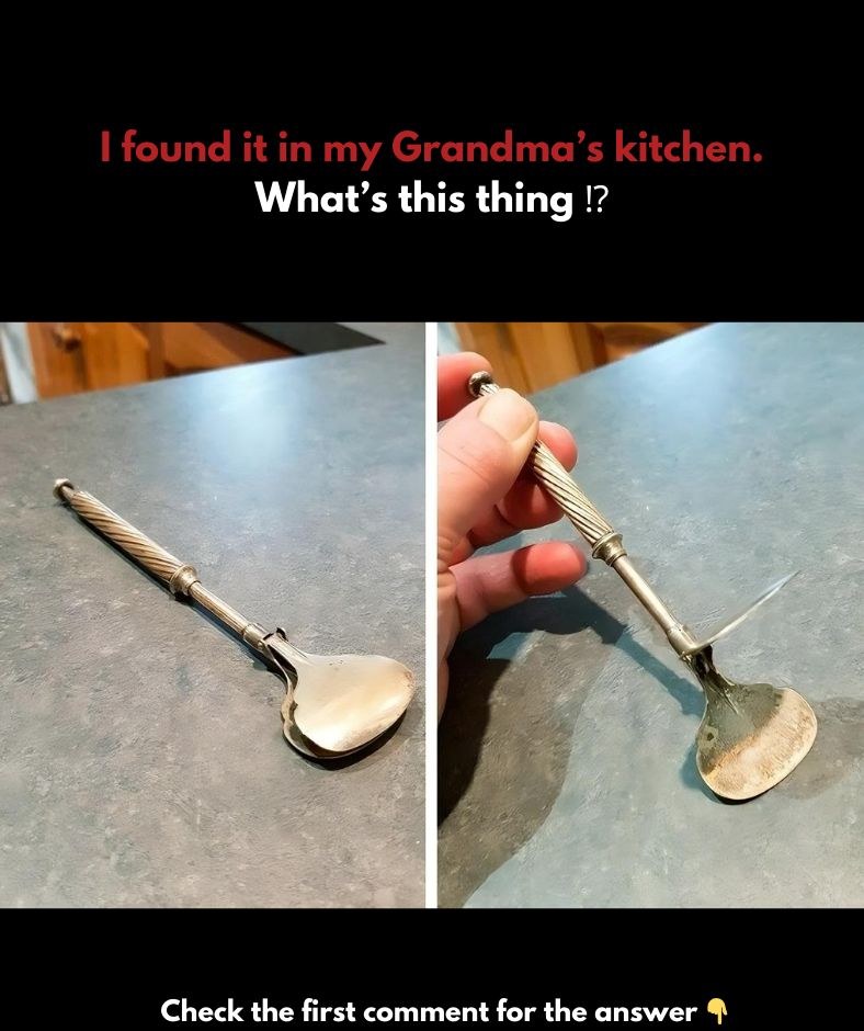 I discovered this in my grandma’s kitchen. What is it?