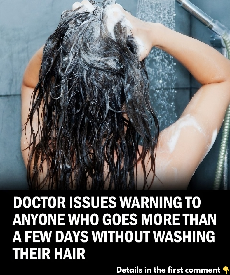 Doctor Issues Warning For Those Who Don’t Wash Their Hair Often Enough