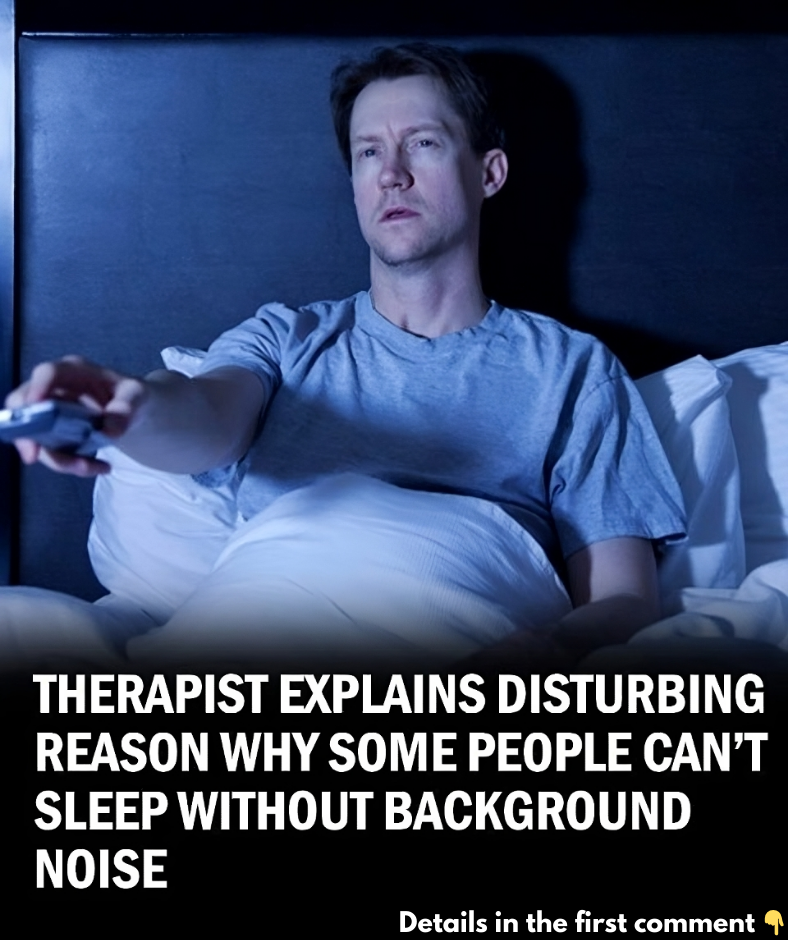 Therapist Reveals Oddly Scary Reason Some People Can’t Fall Asleep Without Background Noise