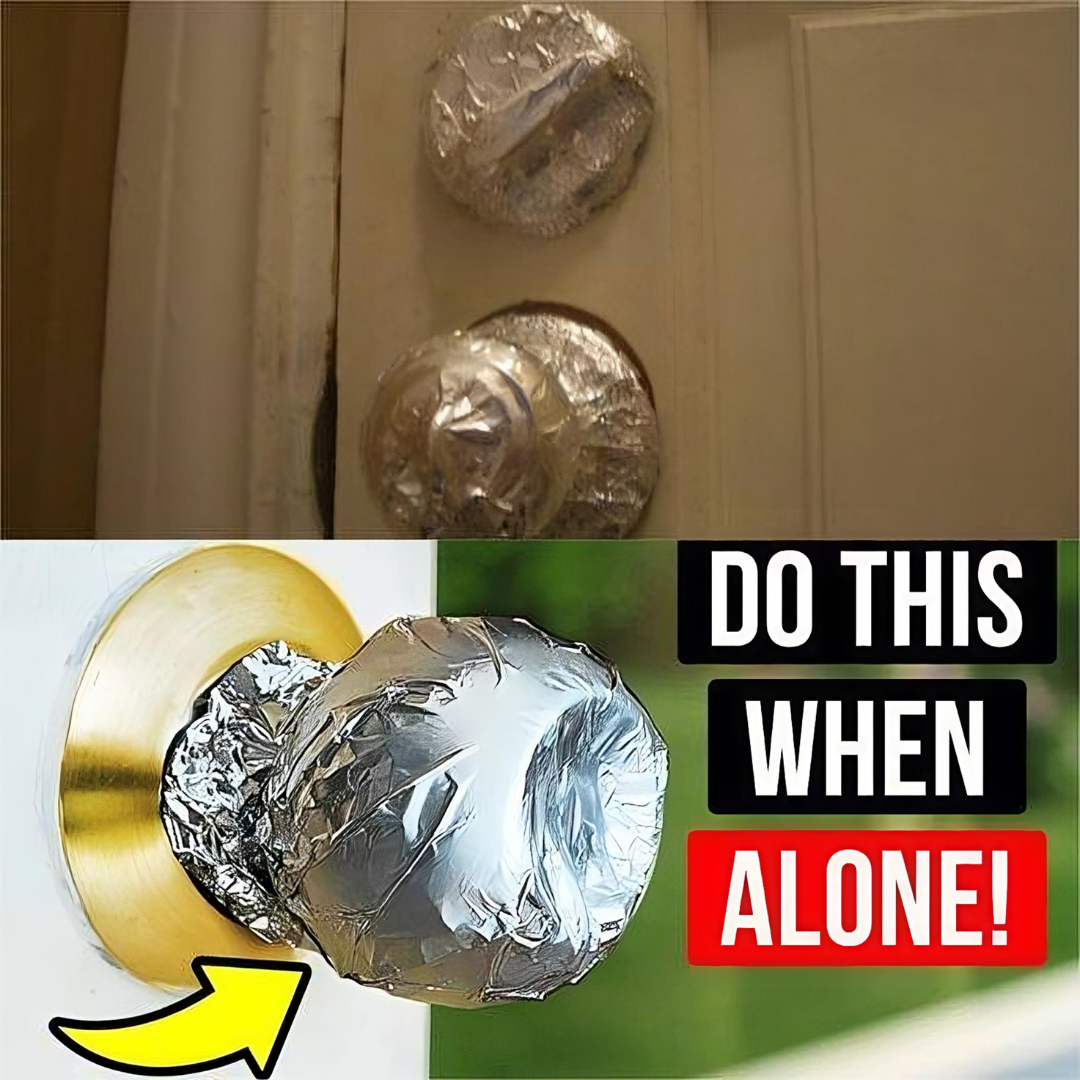 The Aluminum Foil Door Handle Hack