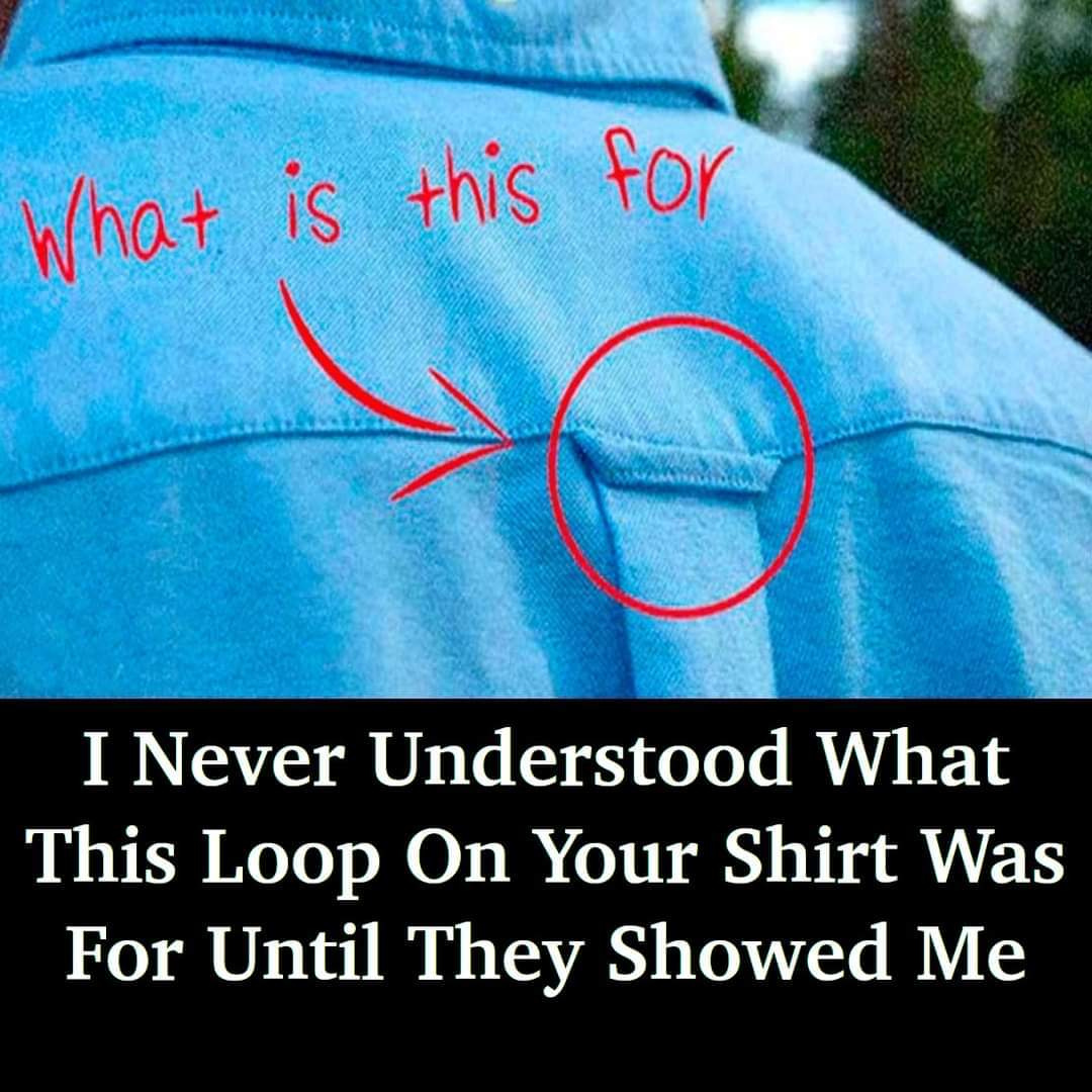 Why Do Button-Down Shirts Have Loops On the Back?