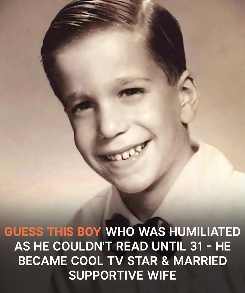 Guess This Boy Who Was Humiliated As He Couldn’t Read Until 31 – He Became Cool TV Star & Married Supportive Wife