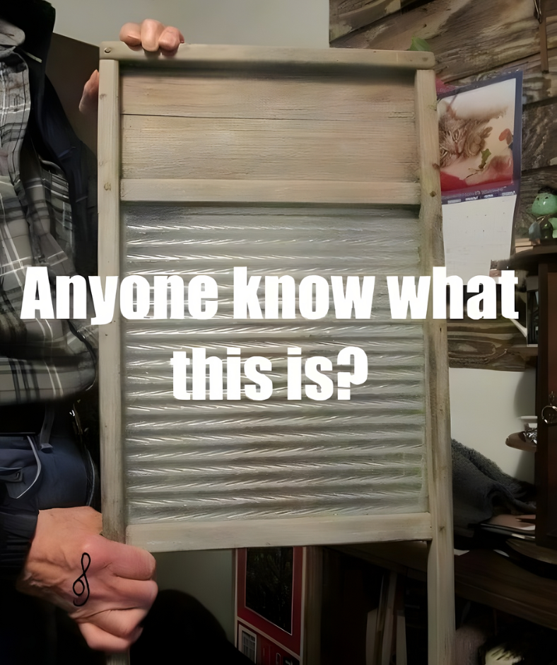 Thrifted Washboard Farmhouse Makeover