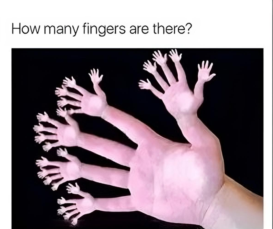 Creepy optical illusion leaves people stumped – how many fingers can you see?