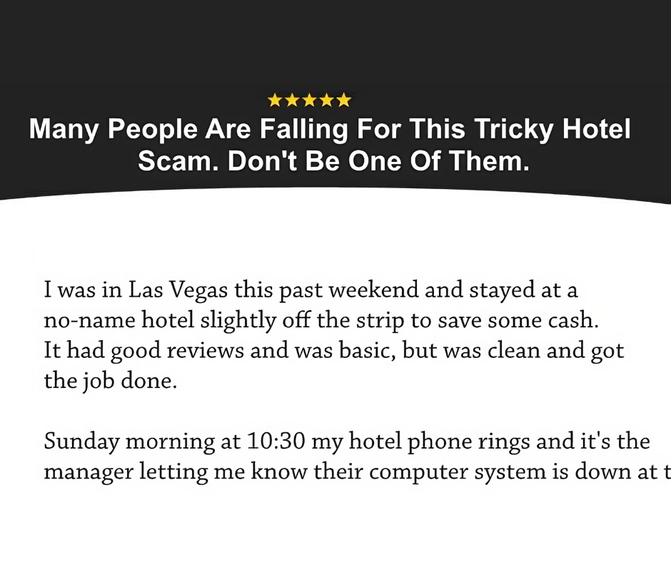 If You Ever Stay In Hotels, Then You Need To Read This.