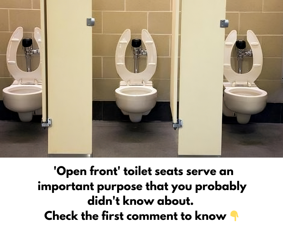 ‘Open front’ toilet seats serve an important purpose that you probably didn’t know about