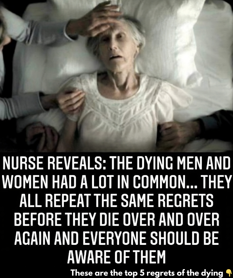 Nurse Reveals The Top 5 Regrets Of People Right Before They Died