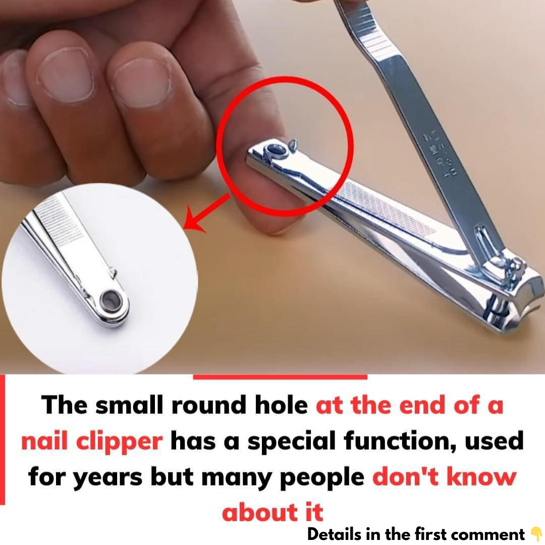 The “small round hole” on the nail clipper has special and powerful uses