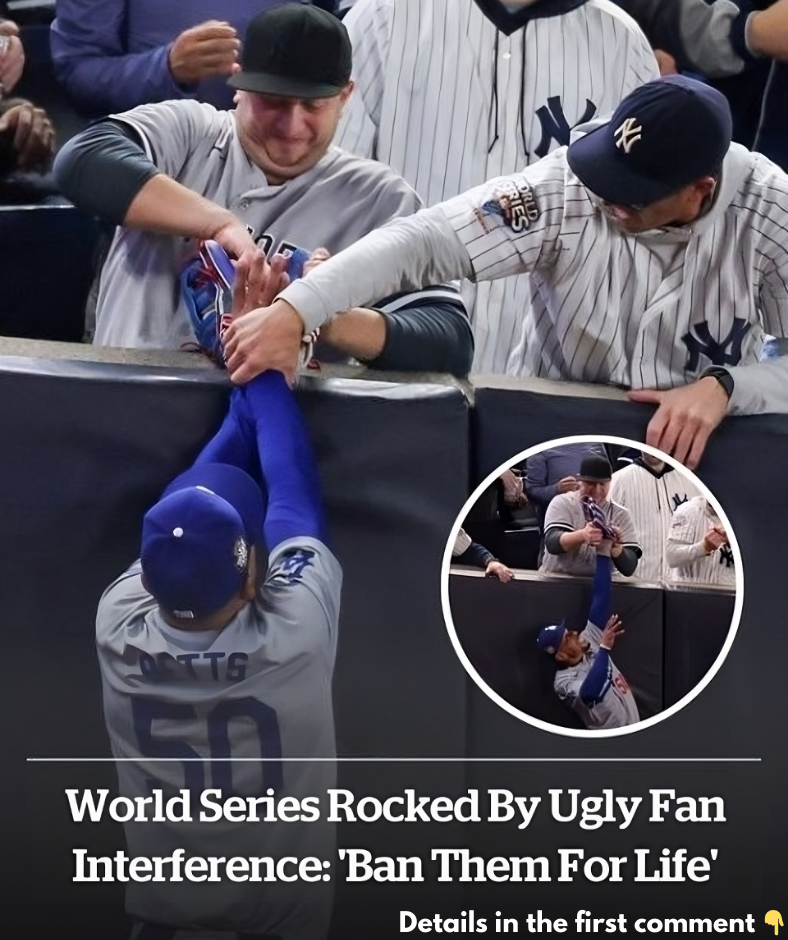 World Series rocked by ugly fan interference: ‘Ban them for life’