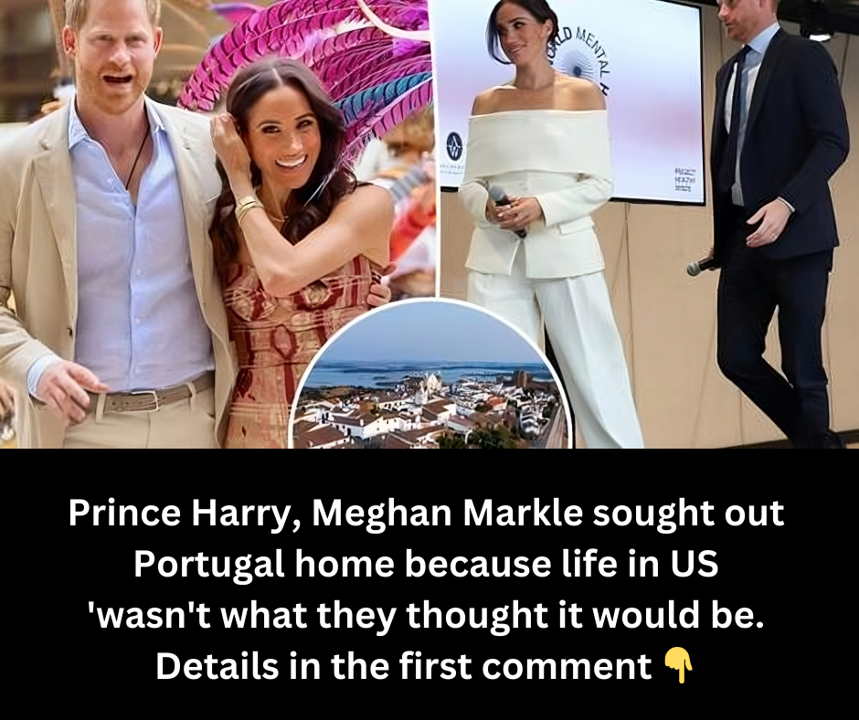 Prince Harry, Meghan Markle sought out Portugal home because life in US ‘wasn’t what they thought it would be’