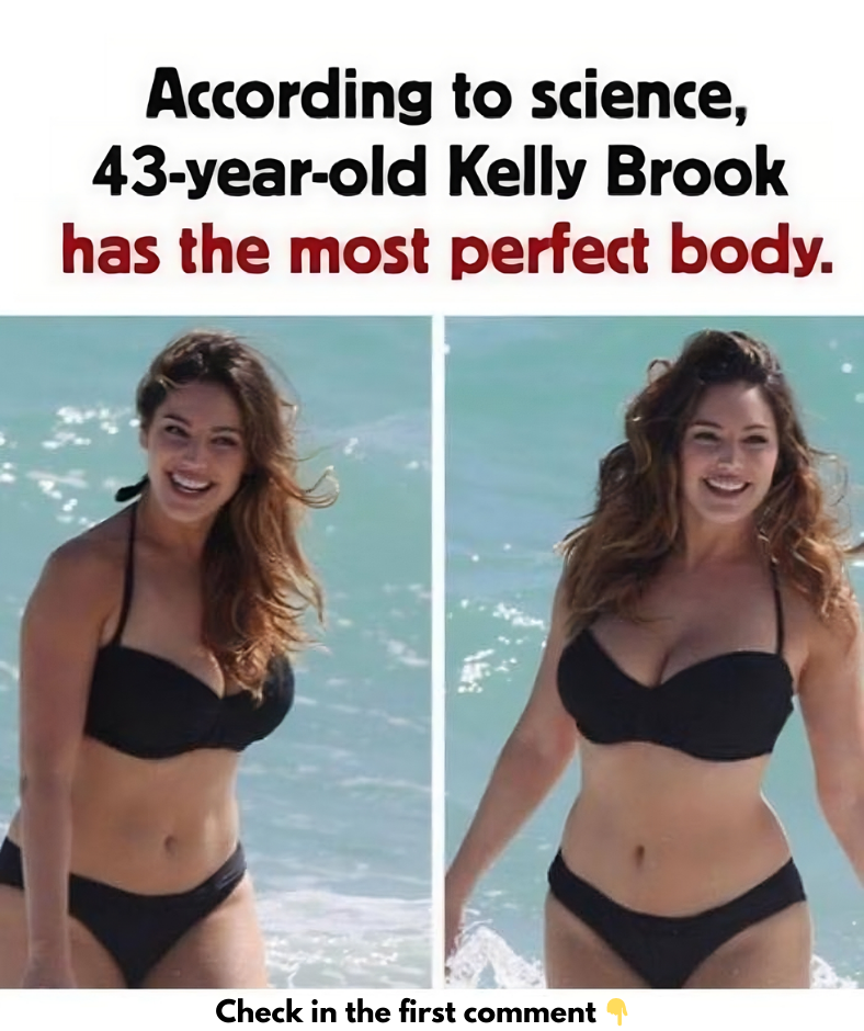 It’s time to celebrate the true definition of perfection, and it comes in the form of the fabulous Kelly Brook and her curvaceous, fuller figure