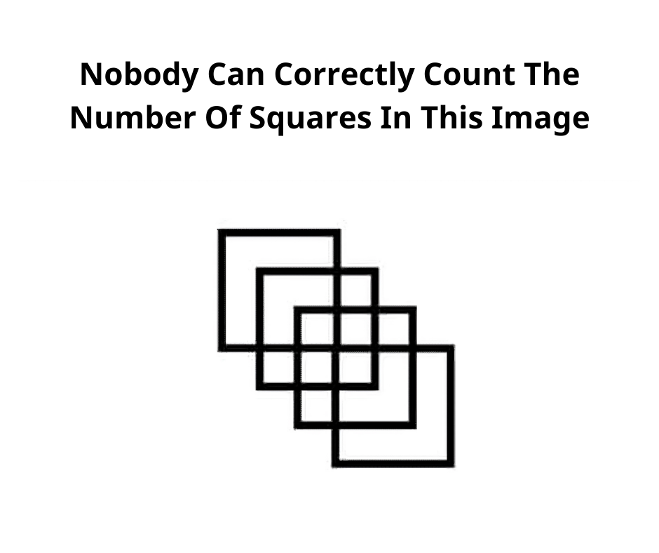 Challenge to count the exact number of squares