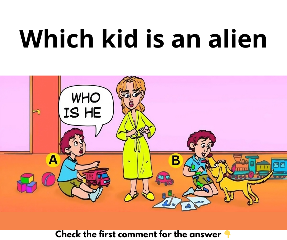 Which kid is an alien