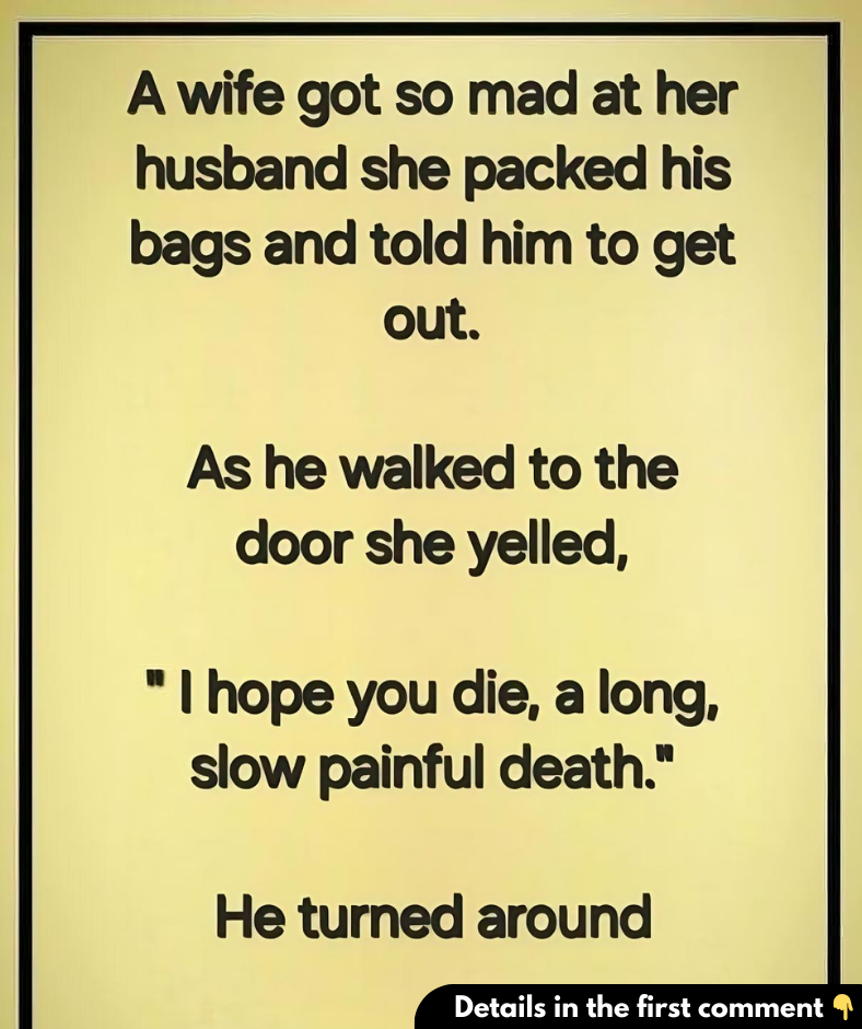 Wife wish to husband – JOKE OF THE DAY