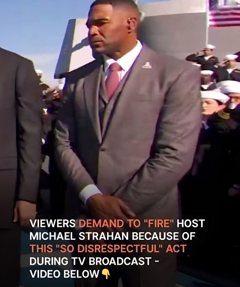 Viewers Call to ‘Fire’ Host Michael Strahan over ‘Disrespectful’ Act During Pre-Game Show Honoring Veterans Day