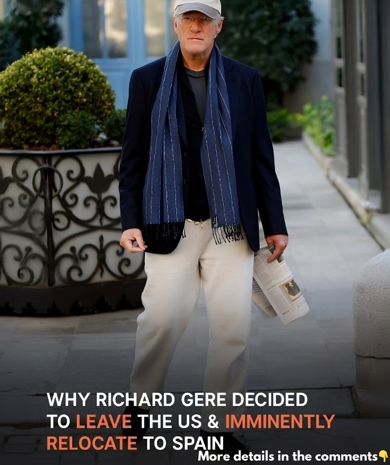 Richard Gere Decided to Leave the US and Relocate to Spain