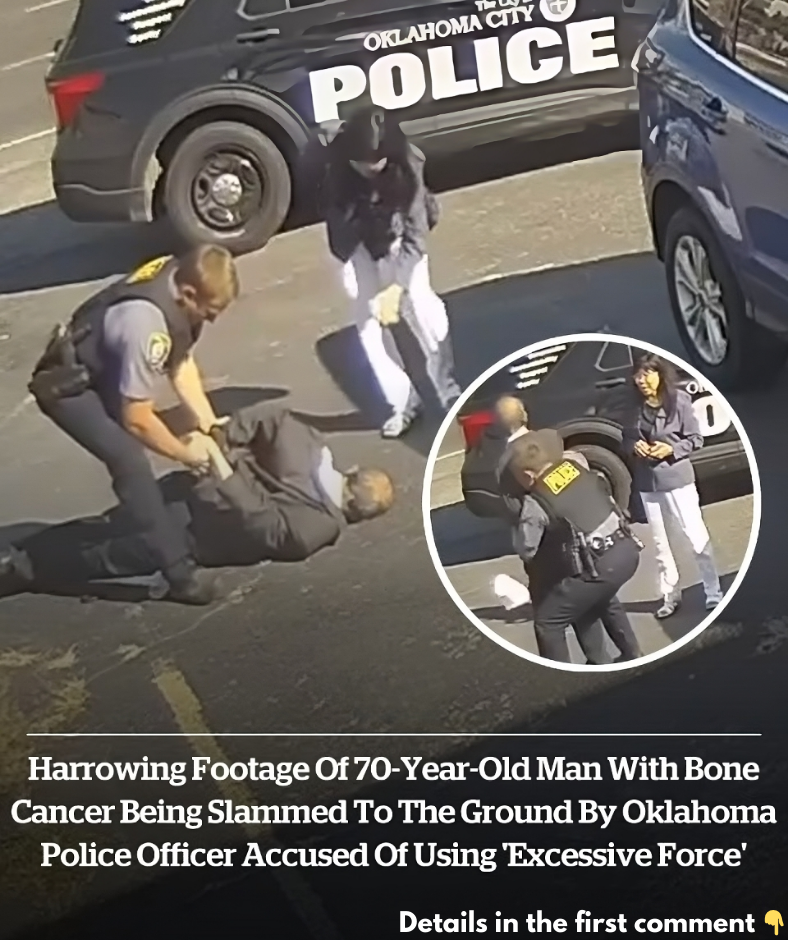 Harrowing footage of 70-year-old man with bone cancer being slammed to the ground by Oklahoma police officer accused of using ‘excessive force’