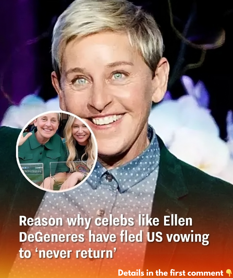 Celebrities like Ellen DeGeneres have left the US and vowed to ‘never return’ because of…