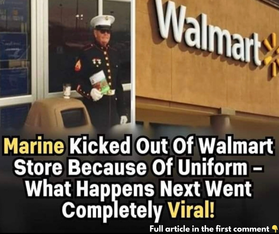 Marine vet kicked out of Walmart while raising money for kids