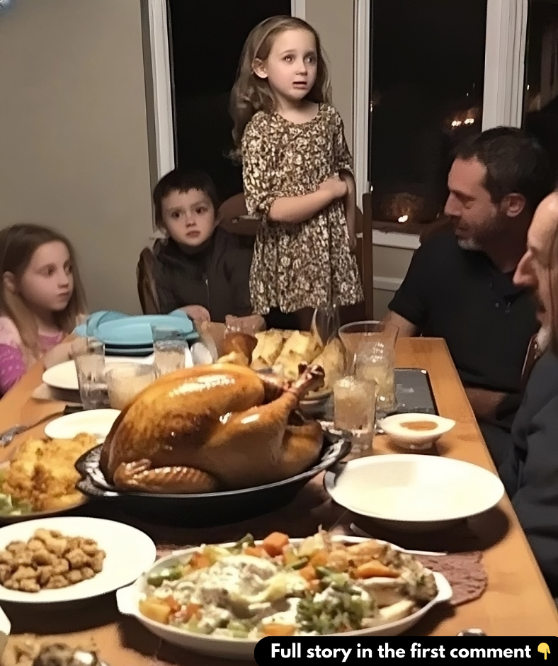 At Thanksgiving Dinner, My Daughter Stood up and Shouted, ‘And Where’s the Woman Dad Keeps in Our Shed’