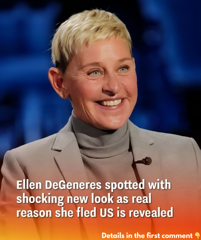 Ellen DeGeneres spotted with shocking new look as real reason she fled US is revealed