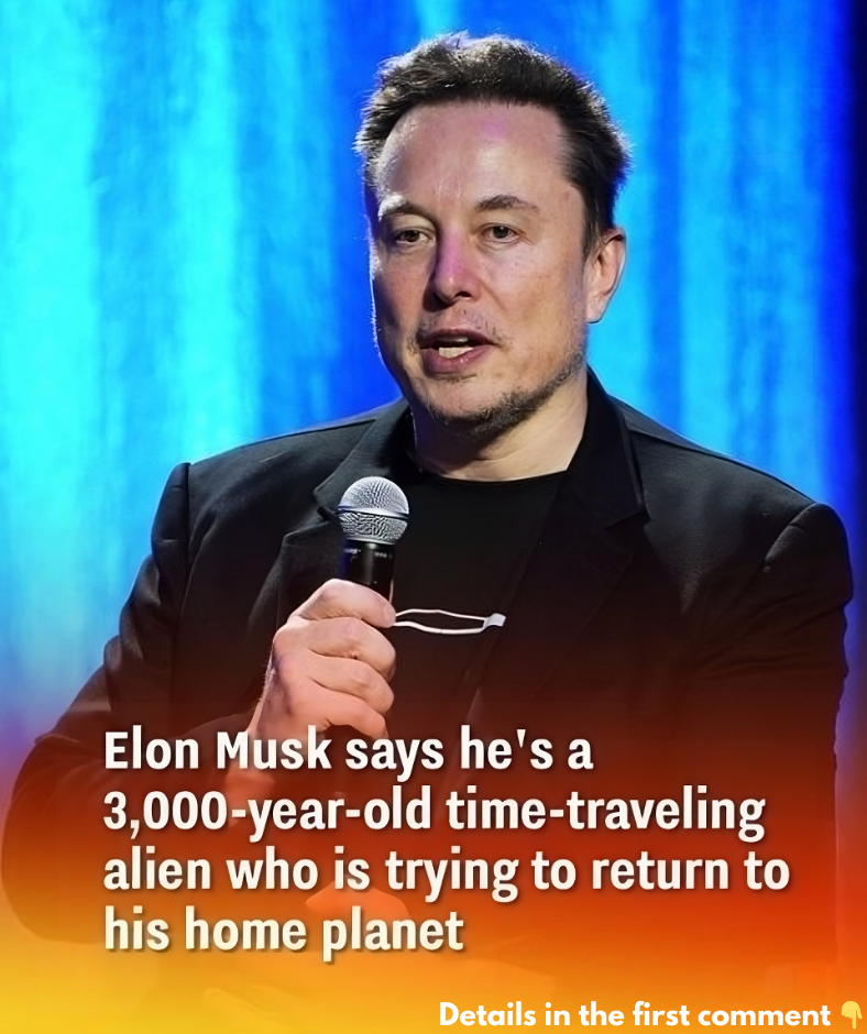 Elon Musk says he’s a 3,000-year-old time-traveling alien who is trying to return to his home planet