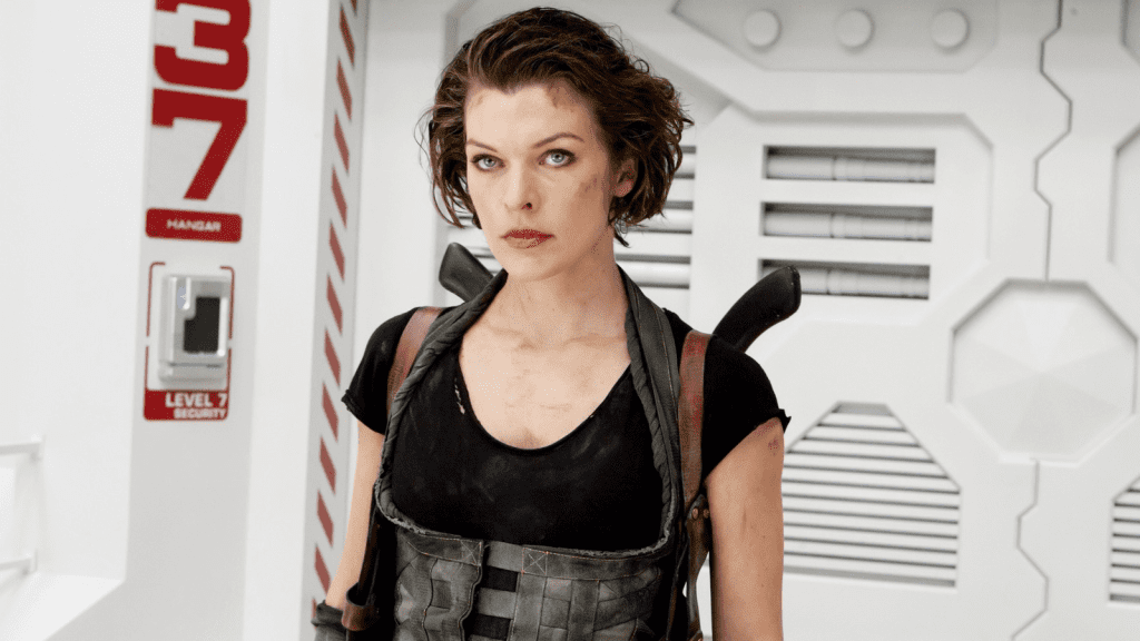 Milla Jovovich in Resident Evil: The Ultimate Action Heroine