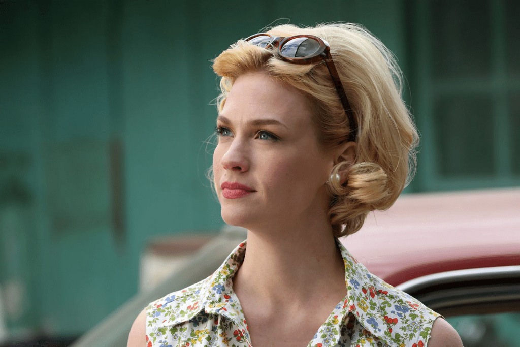 January Jones Shines in “Mad Men”: A Captivating Role That Defined Her Career