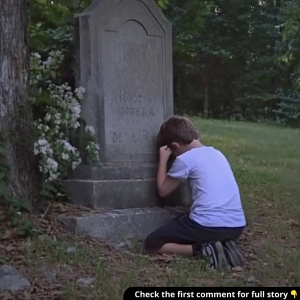 A Boy Visited the Grave of His Adoptive Mother He Resented in Life, and Found an Envelope with His Name on It