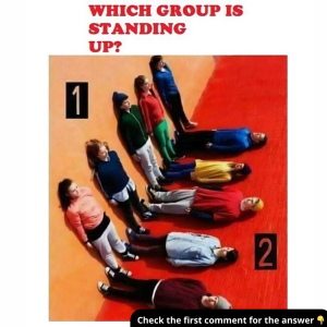 Group 1 or Group 2: Who’s Standing? Most Miss This Key Clue – Can You Solve It?