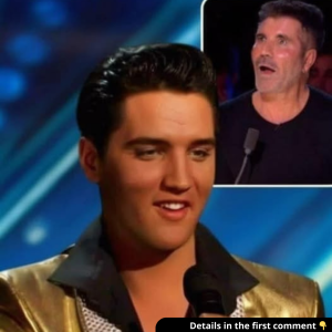 THAT’S IT! Even Simon said ‘I HAVE NEVER SEEN SOMETHING LIKE THIS. THIS IS THE MOST ORIGINAL AUDITION EVER.’ You won’t believe it ELVIS IS BACK