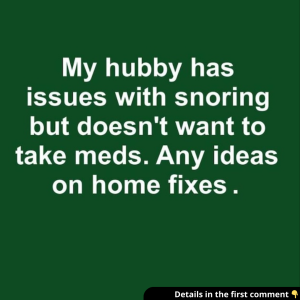 Say Goodbye to Snoring