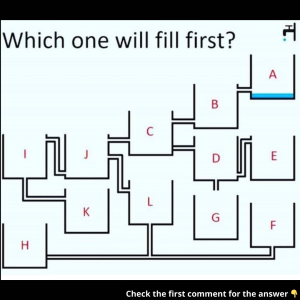 Which One Fills Up First? The Answer Requires Close Observation – Can You Break It Down?