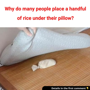 Although rice may seem unrelated to a sleeping space. But you should do this