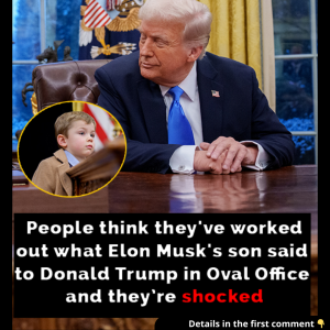 People insist Elon Musk’s 4-year-old son called out PresidentTrump