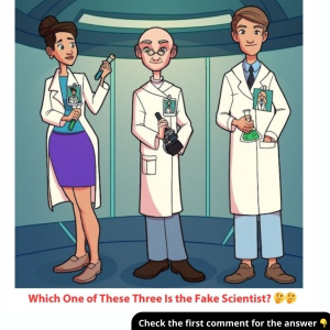 Who is the Fake Scientist? Only the Sharpest Observers Can Explain Why!