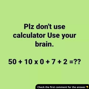 Can You Trust Your Mental Math? Solve This Equation Without a Calculator!