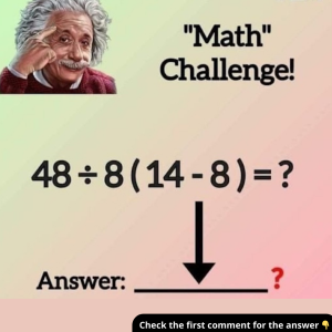 Math Challenge: Can You Follow PEMDAS and Solve This? Test Your Skills Now!