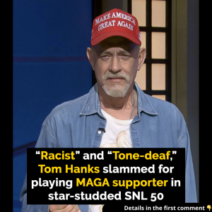 People upset at Tom Hanks’ portrayal of MAGA character