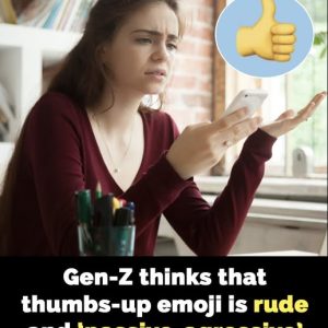 Gen-Z does not like ‘passive aggressive’ thumbs up emoji Gen-Z does not like ‘passive aggressive’ thumbs up emoji