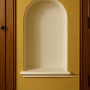 I bought this older house 3 years ago, and there’s a strange 3-foot-tall nook in the hallway. I have no idea what it was for. Any ideas? I bought this older house 3 years ago, and there’s a strange 3-foot-tall nook in the hallway. I have no idea what it was for. Any ideas?