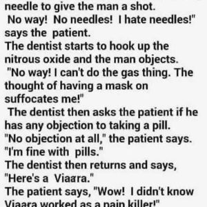 The Needle-Phobic Patient and the Dentist’s Clever Trick The Needle-Phobic Patient and the Dentist’s Clever Trick