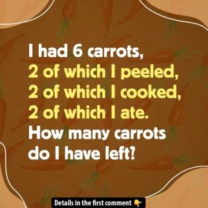 Are You Ready for This Carrot Riddle? Here’s the Answer You’re Looking For! Are You Ready for This Carrot Riddle? Here’s the Answer You’re Looking For!